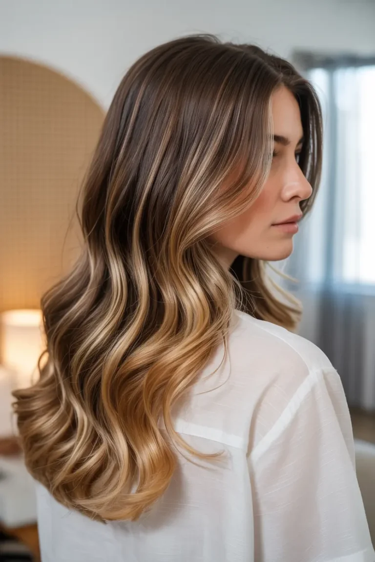 dark blonde hair