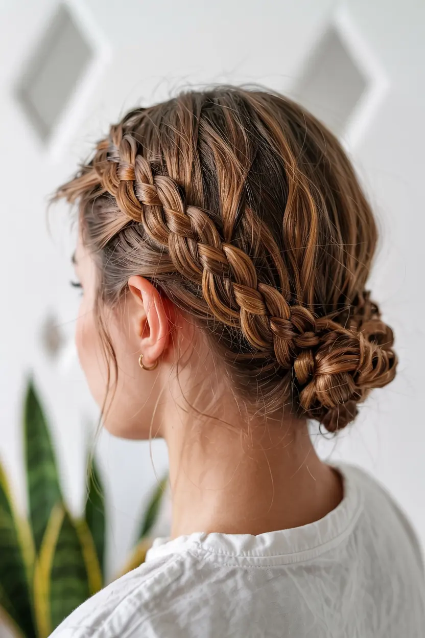Cute quick braided hairstyles